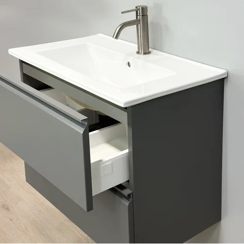 Kamė MATCH BU/5-2DR/D15-MT Apatinė spintelė, 50 cm, su metalinėmis rankenomis image 3