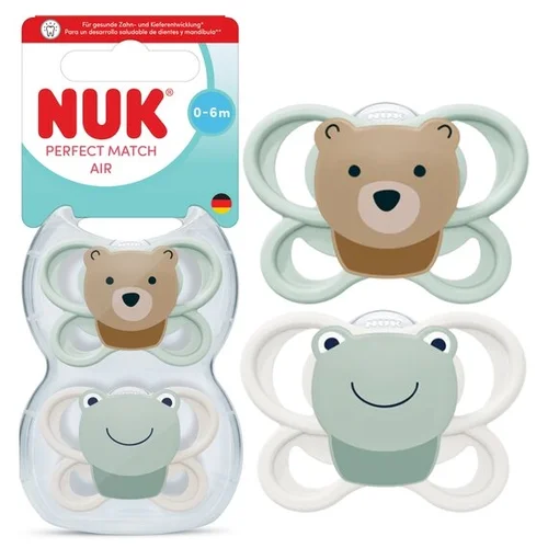 NUK Perfect Match Air čiulptukas, 2 vnt. image 1