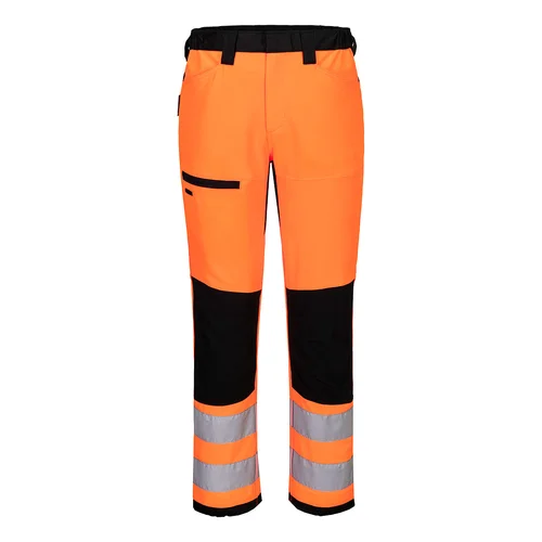 PORTWEST CD857 darbo kelnės 30 Orange/Black image 1