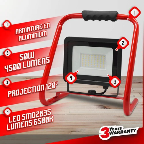 I-Watts Pro LED prožektorius 50W 4500 lm image 2