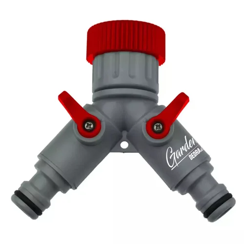 Dedra 80N002L dvigubas čiaupo prijungimas 1/2"–3/4" image 1