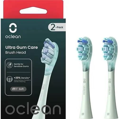 Oclean UG01 G02 dantų šepetėlio galvutė, 2 vnt., žalia image 3