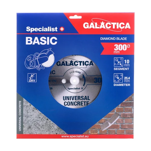 Specialist+ GALACTICA deimantinis diskas 300 x 10 x 25,4 mm image 1
