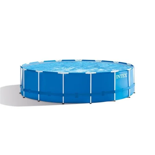 Intex 28242NP metalinio karkaso baseinas 457×457×122 cm image 1