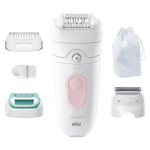 Braun Silk•épil 5 SE5-050 Epiliatorius Balta image 3