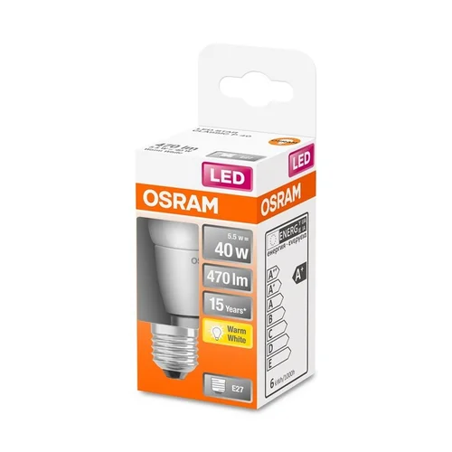 OSRAM P45 E27 LED 5,5 W 470 lm 2700 K image 2