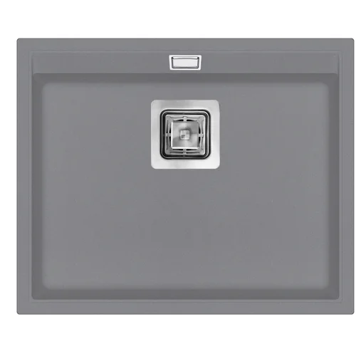 AQUASANITA DELICIA SQD100W 202 Alumetallic – Šaltai pilka, uždaromas ventilis image 1