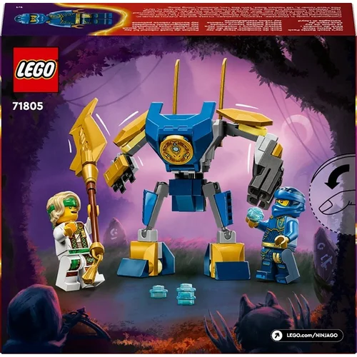 LEGO Ninjago Jay kovinio roboto rinkinys 71805 image 2