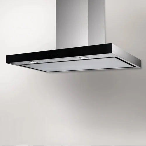 ESISTYLE PEARL sieninis 90 cm INOX JUODAS MOTOR ON BOARD image 1