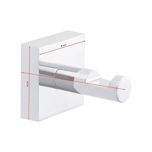 Tesa EKKRO 40235 kabliukas, 52×39×39 mm, Chromuota image 3