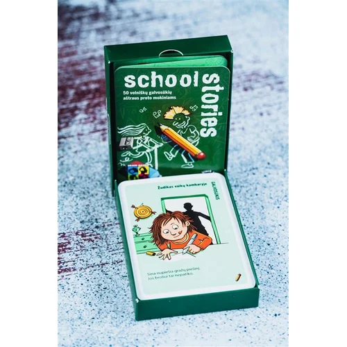 Brain Games SCHOOL STORIES Stalo žaidimas 50 Kortelių image 3
