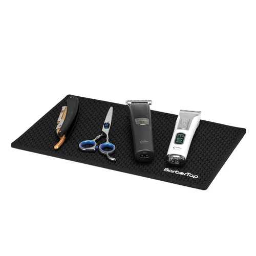 Barbertop Black kirpėjo kilimėlis 30 × 19 cm image 1