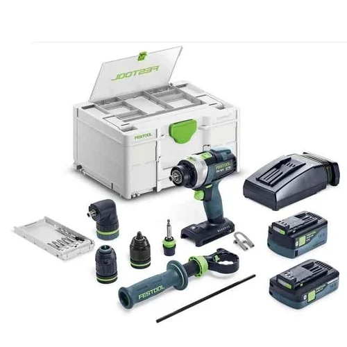 Festool QUADRIVE TPC 18/4 5,0/4,0 I-Set/XL image 1