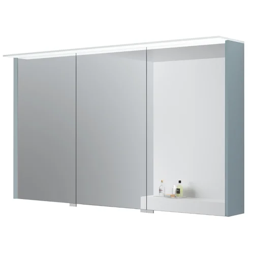 Kame Loft Veidrodinė spintelė MC3DML/120-70/D35-LFT 120 cm Akmens mėlyna image 1