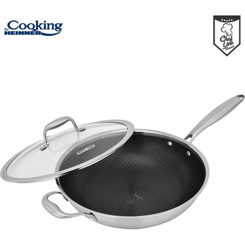 Cooking by Heinner TITANIUM3 Wok keptuvė HR-MRK-28W, 4.5 L, 30 cm image 2