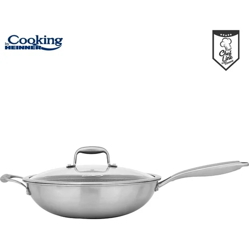 Cooking by Heinner TITANIUM3 Wok keptuvė HR-MRK-28W, 4.5 L, 30 cm image 3