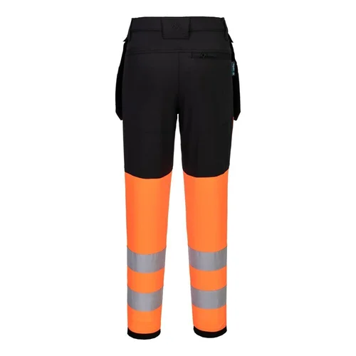 PORTWEST CD847 moteriškos tamprios kelnės 30, Orange/Black image 2