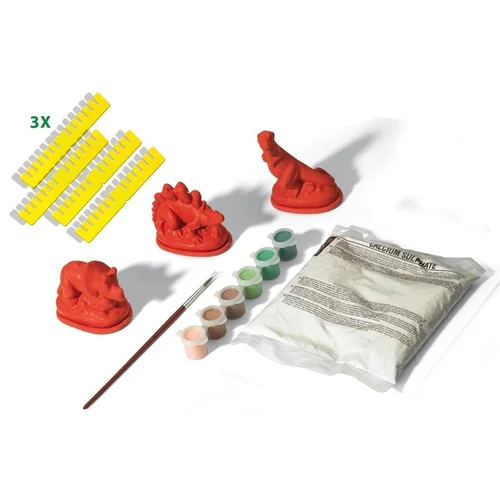 SES Creative Gipsinių figūrų gaminimo rinkinys Dinosaurs 01406 image 2