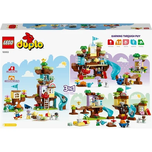 LEGO Duplo 3in1 Tree House Namelis medyje 10993 image 2