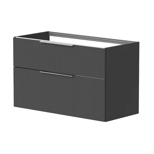 KAME BIG spintelė po stalviršiu, BUC/10-3DR/GSF10-BIG, 100 cm, Grafito image 1