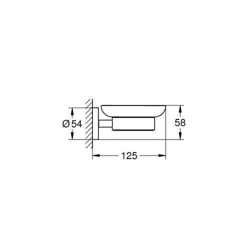 Grohe Essentials 40444001 Muilo laikiklis image 2