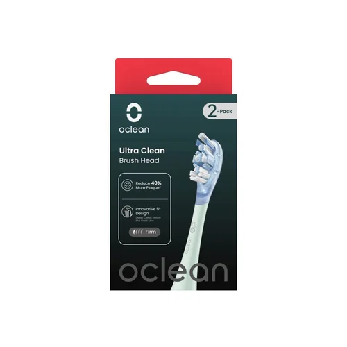 Oclean UC01 G02 dantų šepetėlio galvutės, 2 vnt., žalia image 2