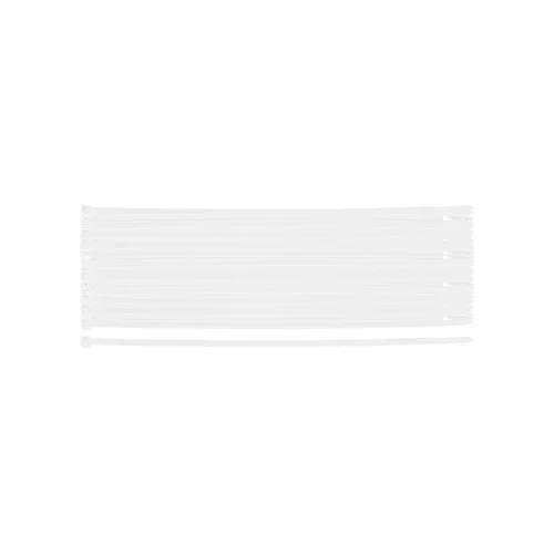 EXTREME plastikiniai užveržimo dirželiai 4,8 × 200 mm, balti, 100 vnt. image 1