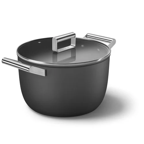 SMEG CKFC2611BLM indukcinis puodas su dangčiu 7,7 l image 1