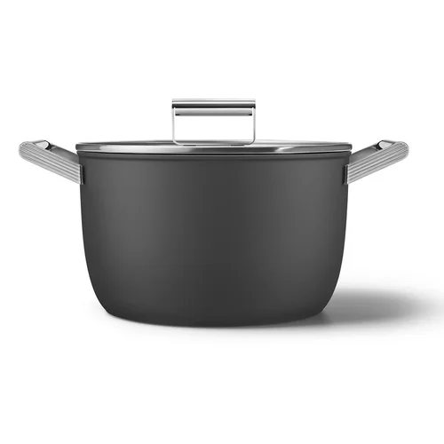 SMEG CKFC2611BLM indukcinis puodas su dangčiu 7,7 l image 3