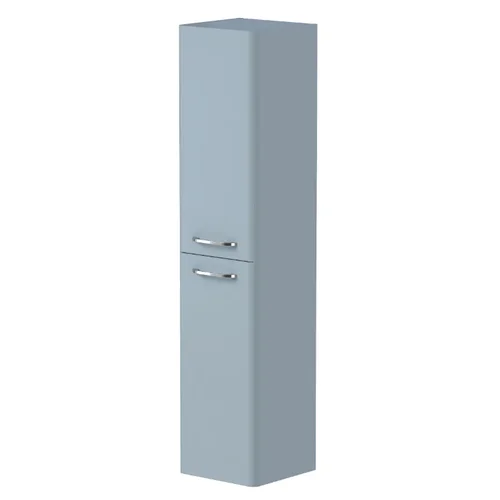 Ūkinė spintelė Kame SOFT, TU/35-2/D34-SFT, 35 cm, Rūko mėlyna image 1
