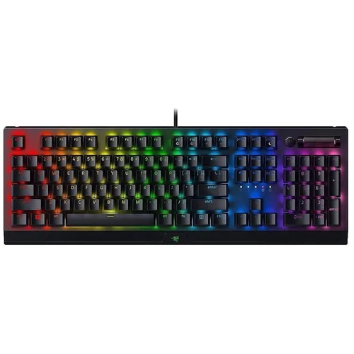Razer BlackWidow V4 X Green Switches, (US) image 1