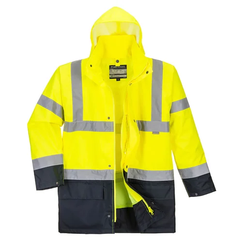 Portwest S766 5 viename dviejų spalvų striukė XXXL, Yellow/Black image 2