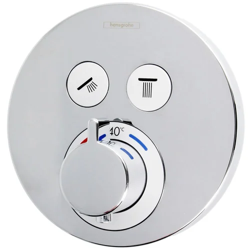 Hansgrohe ShowerSelect S 15743000 potinkinis termostatinis maišytuvas Chromo image 1