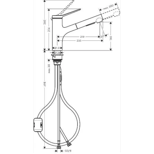 Hansgrohe Zesis M33 74800000 Chromo image 2