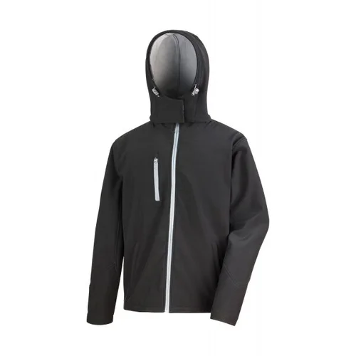 Result R230M vyriška striukė vandeniui atspari kvėpuojanti 2XL, Vivid Green/Black image 1