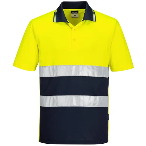 PORTWEST S175 Polo marškinėliai XXL Yellow/Navy image 2