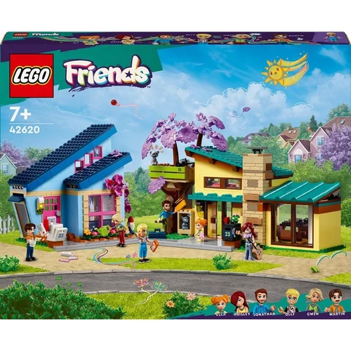 LEGO® Friends Olio ir Peizlės šeimų namai 42620 image 1