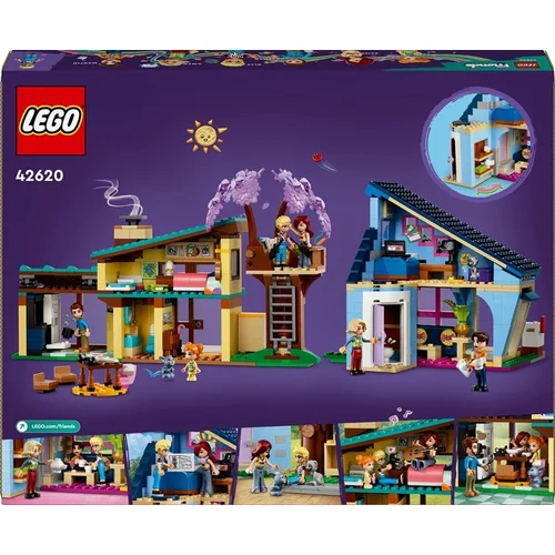 LEGO® Friends Olio ir Peizlės šeimų namai 42620 image 2