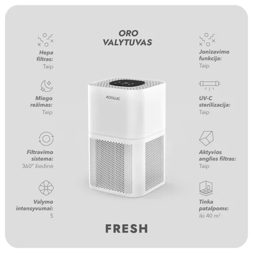 Adolus FRESH oro valytuvas image 2