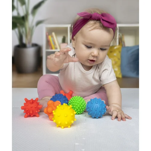 Tullo lavinamieji kamuoliukai be skilutės kūdikiui 8 vnt 802 image 3