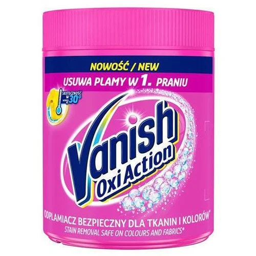Dėmių valiklis VANISH OXI ACTION COLOR, 470 g image 1