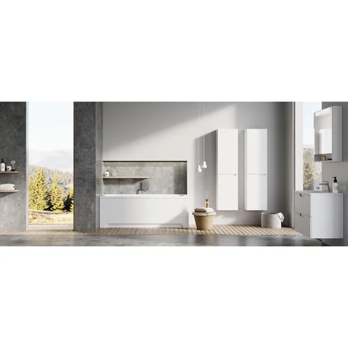 RAVAK Classic II Aukšta spintelė kairinė, 40x160 cm, Balta image 3