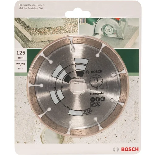 Bosch Deimantinis pjovimo diskas 125 mm CONCRETE image 2