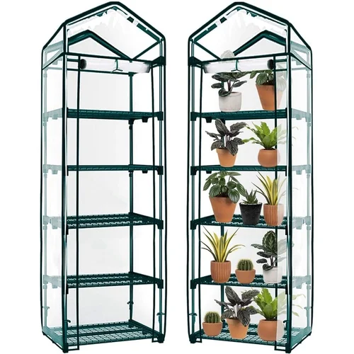 Springos GT0007 Mini šiltnamis, 70 cm × 50 cm × 190 cm image 1