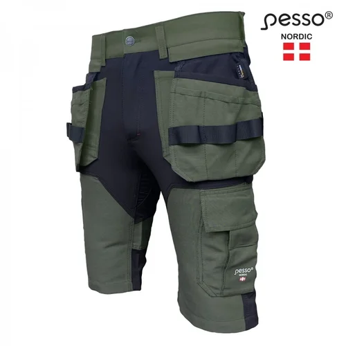 Pesso Titan Flexpro KB125Z šortai Žalia chaki 46 image 1