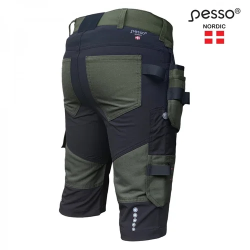 Pesso Titan Flexpro KB125Z šortai Žalia chaki 46 image 2