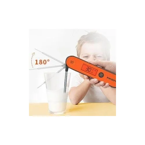 Kišeninis momentinis maisto termometras Juoda Plastikas image 3