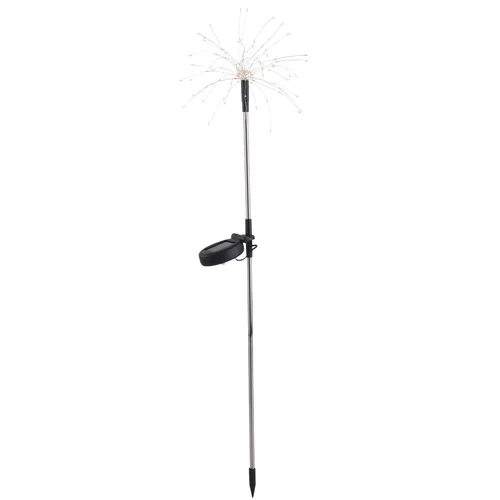 Firework ESL-95 įkraunamas saulės šviestuvas 0.132 W, IP44, Juodas/Pilkas image 1