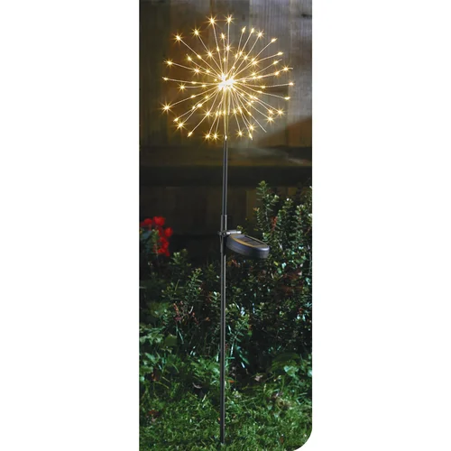 Firework ESL-95 įkraunamas saulės šviestuvas 0.132 W, IP44, Juodas/Pilkas image 2