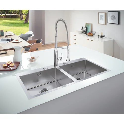 Nerūdijančio plieno plautuvė Grohe K800, 31585SD1 image 3
